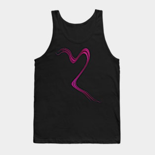 A pink wave, feel the rhythm Tank Top